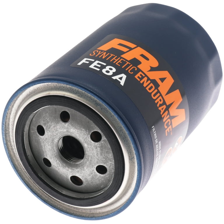 FRAM Synthetic Endurance Premium Oil Filter, FE8A, 25K Miles