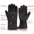 thumbnail image 3 of Guantes calefactables para hombres y mujeres, 2022 guantes calefactables recargables de 4000 mAh, guantes eléctricos, guantes calefactables con batería, guantes calefactores impermeables con, 3 of 5