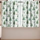 thumbnail image 1 of Cortinas Cortas con Estampado de Bosque Navideño para Cocina, Cortinas Parasol, Cortinas Divisorias, Cortinas Pequeñas, 1 of 6
