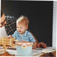 thumbnail image 4 of 2PCS Toy Bins Building Blocks Organizer Toy Storage Bucket Snack Bucket Child Plastic Sand Toys Bucket Water Bucket,A, 4 of 5