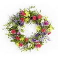 thumbnail image 1 of Melrose International 70139 Mixed Floral Wreath, 1 of 1