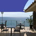 thumbnail image 5 of NEWEEN Waterproof Sun Shade Sail Rectangle UV Block Sunshade for Backyard Yard Deck Patio Garden Outdoor Activities and Facility(Blue,6.5'x10'), 5 of 6