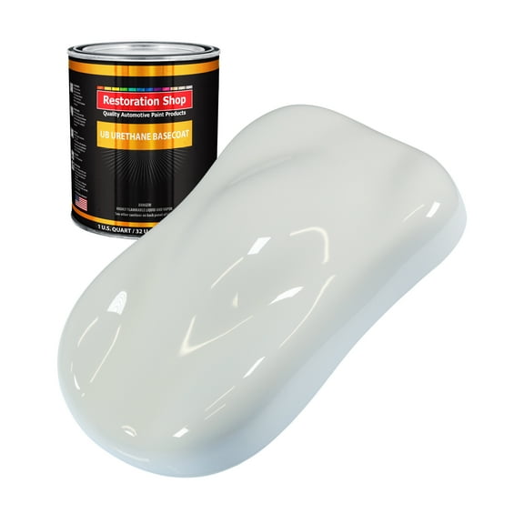 CAMEO WHITE 1 Quart URETHANE BASECOAT Car Auto Body Paint