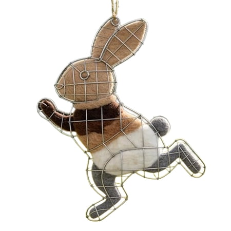 Easter Bunny Hummingbird Nesting Fiber Holder Handcrafted Hanging Bird Nest Refill with Natural Cotton and Flax for Garden Wildlife Outdoor Decor Easter Bunny Hummingbird Nesting Fiber Holder Handcrafted Hanging Bird Nest Refill with Natural Cotton and Flax for Garden Wildlife Outdoor Decor