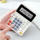 thumbnail image 4 of Suministros de oficina, escritorios para el hogar, calculadora, calculadora básica, teclado silencioso portátil, ideal para la escuela, la oficina, el hogar, operaciones matemáticas sencillas, calcula, 4 of 6