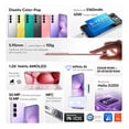thumbnail image 2 of Celular Infinix Hot 60 Pro+ AI Phone Verde, Dual Sim, 16GB RAM, 256GB ROM, pantalla curva 3D AMOLED 1,5k 144Hz, batería 5160 mAh, carga rápida 45 W, cámara Sony 50 MP, diseño moderno, NFC,MTK G200 6nm, 2 of 4