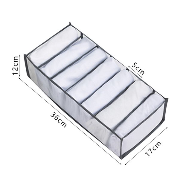 Organizador De Ropa Plegable Pantalones Jeans Caja De Almacenamiento Interior Cajón Separador Organización
