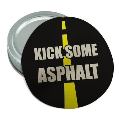 

Kick Some Asphalt Running Runners Round Rubber Non-Slip Jar Gripper Lid Opener