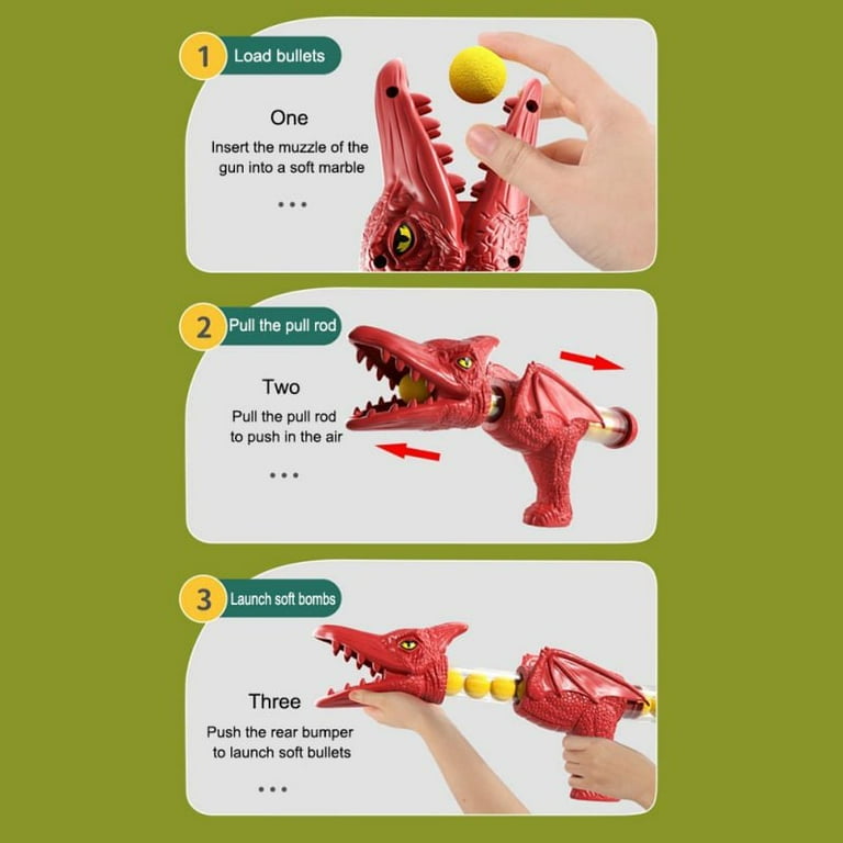 Moveable Spray Dinosaur Shooting Toys Electronic Target Shooting