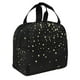 thumbnail image 2 of Easygdp Star Silver Glitter Bolsa Térmica Premium - Tela Oxford Impermeable, Gran Capacidad, Bolsillo Frontal, Unisex para Trabajo, Escuela, Actividades al Aire Libre y Picnics, 2 of 8