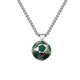 thumbnail image 1 of Collar con colgante de balón de fútbol Titantium con cadena gratis para hombres y mujeres, 1 of 4