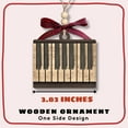 thumbnail image 3 of Adorno Colgante de Madera de Piano TEEBIM 9.7 cm Navidad, 3 of 7