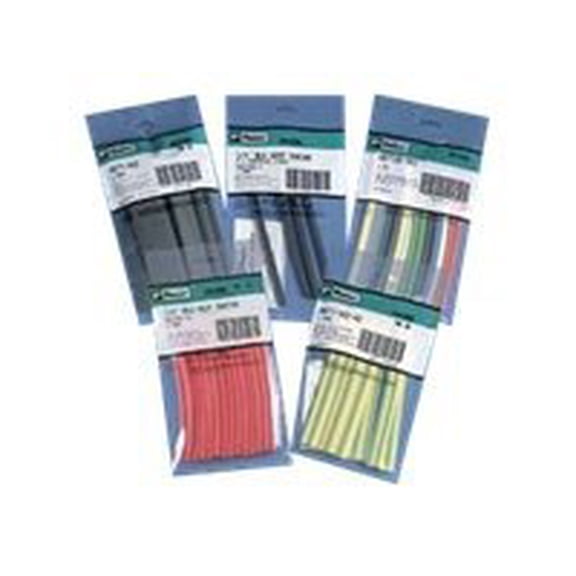 Panduit Heat Shrink Tubing Kit,Black,8 Pc HSTT-YK2