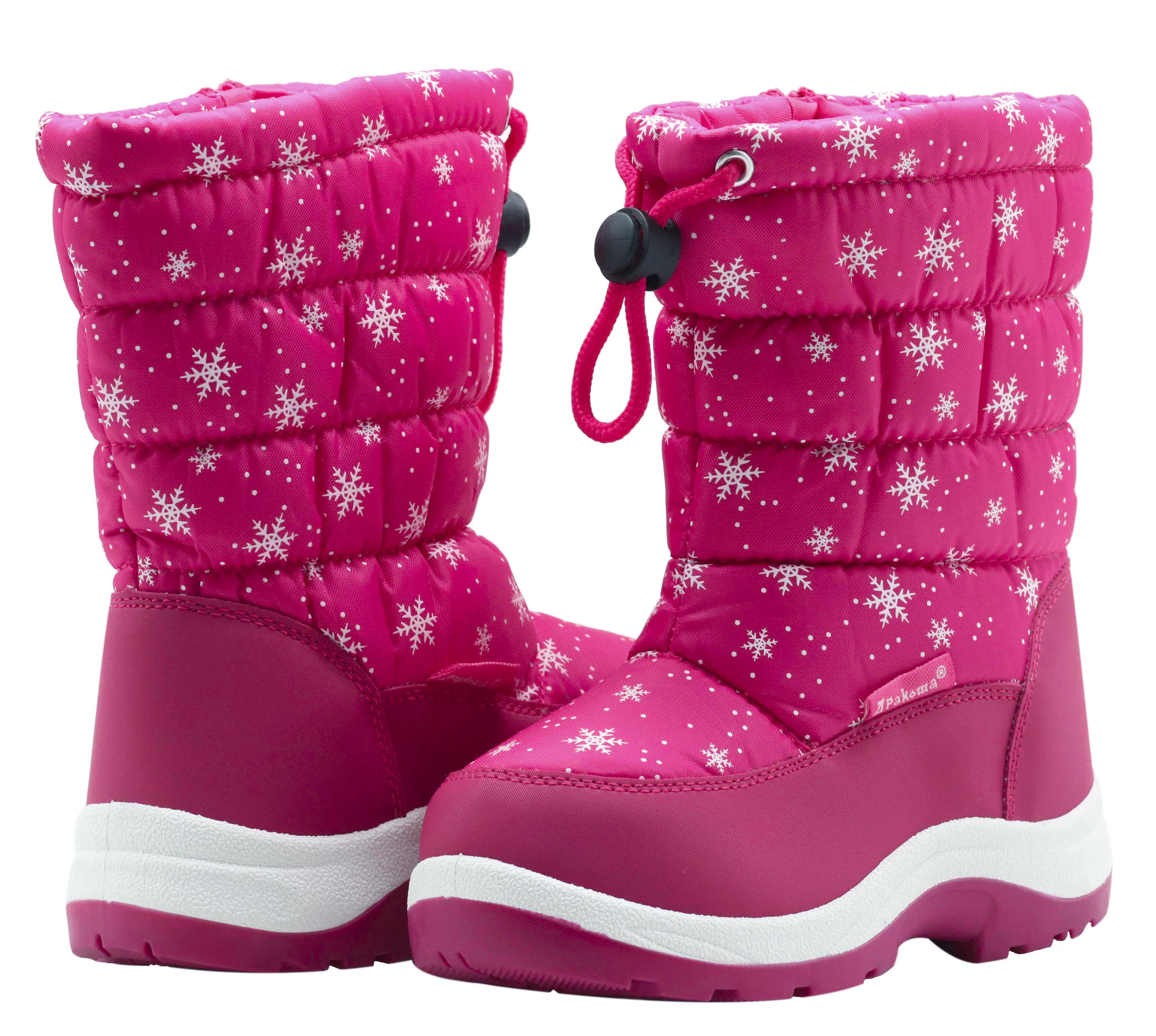 Apakowa Kids' Cold Weather Snow Boot photo 8