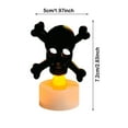 thumbnail image 2 of Electronic Candle Lights Festival LED Halloween Wind Lights Decorative Injection Candles Night Lights Halloween Style Desktop Scenery 7 Candle Winding Candle Book Scented Candle Winter Candle Set, 2 of 3