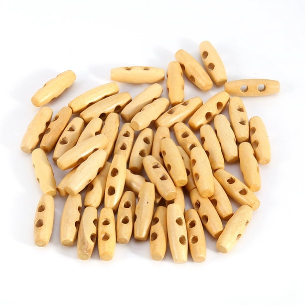 Fdit boutons de couture à bascule en corne 50 pcs/Lot bouton en bois 2 Fdit boutons de couture à bascule en corne 50 pcs/Lot bouton en bois 2