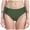 Green, variant on Women Bikini Bottoms LowWaist Bathing Suit Swimsuit Ruched Swim Bottom(Hot Pink,S)