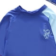 thumbnail image 6 of ITSAME Split Swimwear for Boys, Sun Protection Quick-Dry with Swim Cap Summer Beach Fashion Swimsuit 3-Piece Blue 7-8T, 6 of 9