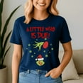 thumbnail image 5 of A Little Who Is Due Christmas, Funny Christmas TShirt, Santa Shirt, Vintage Holiday Tee, Merry Xmas Gift, Family Holiday Outfits, 5 of 5