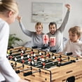 thumbnail image 4 of Gymax 48'' Foosball Table Home Soccer Game Table Christmas Families Party Recreation, 4 of 10