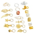 thumbnail image 3 of Anneaux de Tresse de Cheveux, 238pcs Cheveux Bijoux Kit Tresse Accessoires Dreadlock Design Next-Gen, 3 of 14