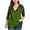 Army Green, variant on Women's Plus Size Blouse Floral Lace Tops Tunic Causal V-Neck T Shirts Splicing Mesh Long Sleeve T-shirt