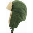 thumbnail image 5 of Winter Unisex Bomber Hats Earflap Faux Fur Hat Goggles Trapper Pilot Hat Fleece Thermal Snow Caps, 5 of 7