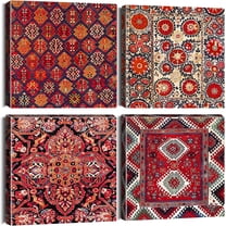 Moroccan style Printing on canvas Wall decoration for Bedroom Oil paintings for Bath Bedroom Restaurant 12x12 inch Unframed