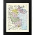 thumbnail image 2 of Bartholomew 12x14 Black Modern Framed Museum Art Print Titled - Louth County Ireland - Bartholomew 1882, 2 of 5