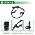 thumbnail image 4 of Unique Bargains ABS Wheel Speed Sensor ABS Sensor Anti-lock Braking System Sensor No.47510TBAA02 for Honda Civic 2015-2022 1 Pc Rear Right, 4 of 7