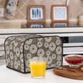 thumbnail image 6 of Pofeuu Dandelion Flower Print Toaster Cover 4 Slice, Bread Dust Cover & Fingerprint Protection, Kitchen Small Appliance Covers(Toaster Cover), 6 of 7