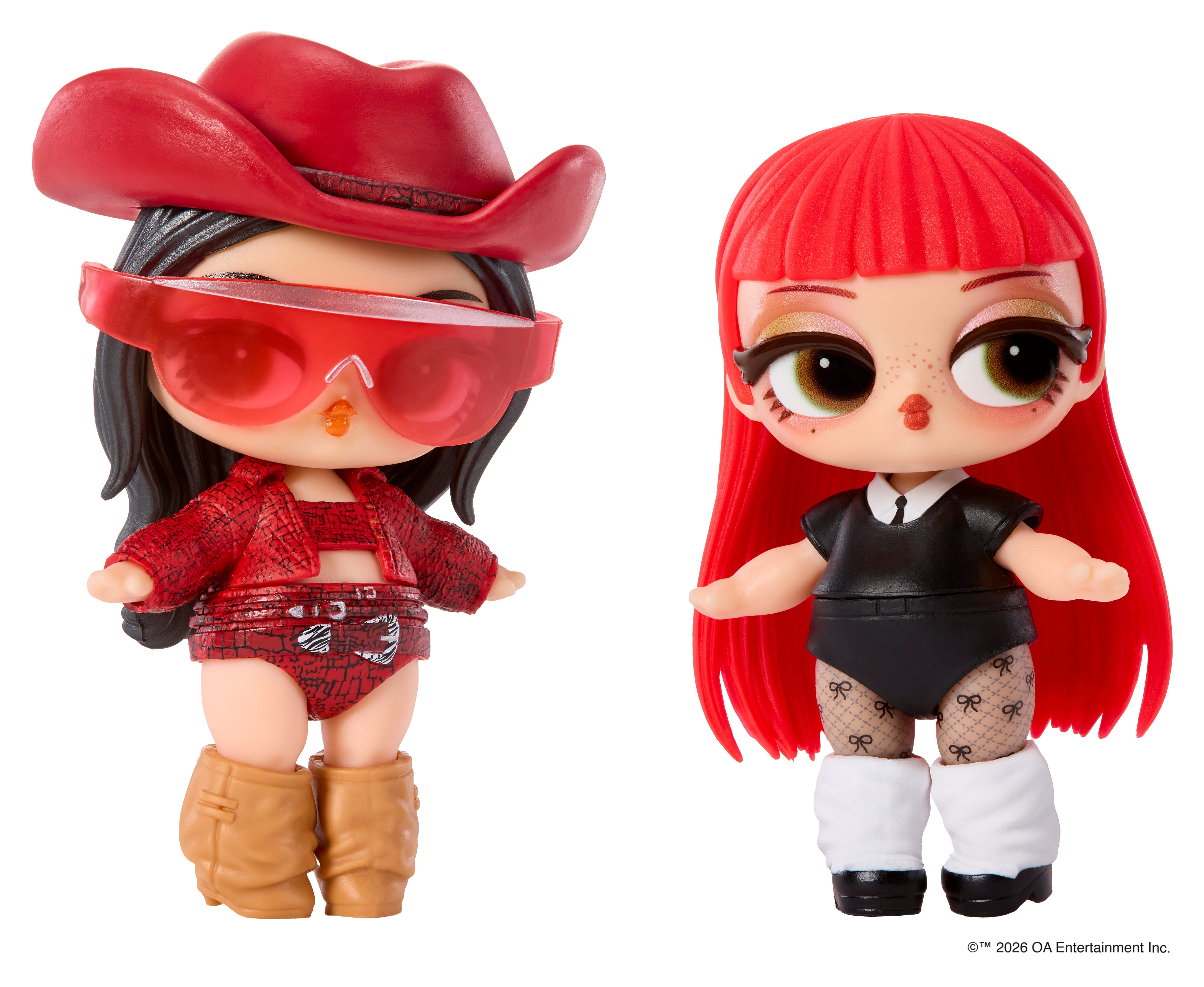 LOL Surprise Music Festival Headliners, Music Artist Collectible Dolls with Keychain Heart Ball