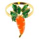 thumbnail image 1 of 4pcs Easter Napkin Rings Carrot Napkin Rings Metal Napkin Decorative Buckles, 1 of 1