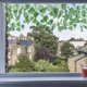 thumbnail image 3 of Pegatinas para ventana de plantas verdes de 45,7 x 15 pulgadas, grandes enredaderas, hojas de hiedra, calcomanías para ventana, película estática no adhesiva de doble cara., 3 of 9