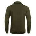 thumbnail image 5 of COOFANDY Men 1/4 Zip Polo Sweatshirt Long Sleeve Lightweight Collar Pullovers for Spring Fall Winter, 5 of 7