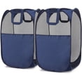 thumbnail image 1 of Pop Up Laundry Hamper, 2 Pack Foldable Mesh Pop-up Laundry Hamper, 1 of 4