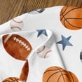 thumbnail image 3 of Sweet Jojo Designs Watercolor Sports Theme Boy Nursing Pillow Cover Case (Pillow Not Included), 3 of 5