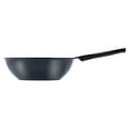 thumbnail image 3 of 12" Green Ceramic Wok by Ozeri, with Smooth Ceramic Non-Stick Coating (100% PTFE and PFAS Free), 3 of 6