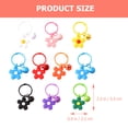 thumbnail image 3 of BRIGHTFUFU 10pcs adorable llavero de llaves colgantes colgantes anillos de llave femenina regalo, 3 of 8