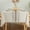 Linen Leaf, variant on Rustic Tablecloth Cotton Linen Waterproof Farmhouse Tablecloth Burlap Table Cloths for Kitchen Dining Cloth Table Cloth for Rectangle Tables Coffee Lines Rectangle,55''x70''