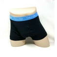 thumbnail image 2 of Calvin Klein 3 Pack Cotton Black Full Rise Trunks Logo Men's Size Underwear, 2 of 3
