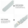 thumbnail image 5 of FRCOLOR Bracelet de Montre en Cuir Bracelet de Montre Multi-Usage Bracelet de Montre Remplaçable Compatible pour Fitbit Luxe,4.65"X0.75"X0.2", 5 of 5