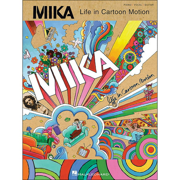 Hal Leonard Mika Life In Cartoon Motion arranged for piano, vocal, and  guitar (P/V/G) 