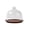 Clear, variant on Mini Dessert Plates with Glass Dome, Wooden Cake Stand with Cover for Freshness Protection, Dust Proof Dessert Display Tray for Home and Party Table Decoration