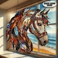thumbnail image 6 of SLYNSHome Horse Sun Catcher Window Hanging Decoration,Multicolor Suncatcher Ornament for Window,Garden,Porch,Balcony Decor,Housewarming Gift, 6 of 7