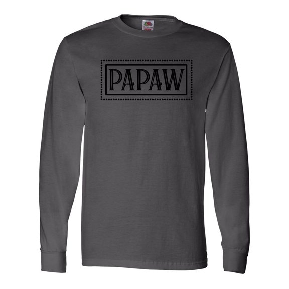 Inktastic Papaw Long Sleeve T-Shirt
