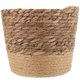 thumbnail image 2 of BRIGHTFUFU Macetero de algas marinas, cesta para flores, cubierta tejida, cesta de almacenamiento, contenedor para plantas, cesta tejida a mano, 2 of 7