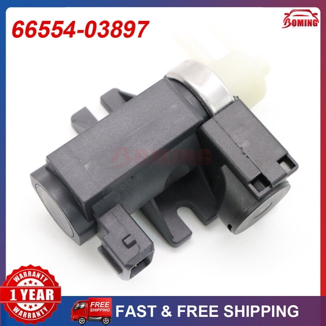 Nouvelle Valve de Pression Turbo Modulateur Noir Compatible avec S pour SsangYong Actyon 2006-2010