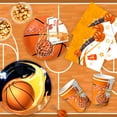 thumbnail image 7 of Basketball Birthday Decorations,160pcs Basketball Party Supplies and Decorations Set - Basketball Balloons Banner Tablecloth Plates Cups Napkins ect, for Kids And Adult Basketball Theme Party, 7 of 7