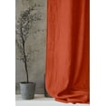 thumbnail image 4 of The Cozy Creations Set of 2 Rod Pocket Window Panels, 100% Cotton Curtain for Door ,Bedroom, Living Room and Kitchen, Thik Cotton Extra Long Blackout Curtains, Redwood, 44" Wide x 36" Length, 4 of 4